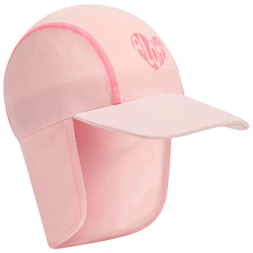 Casquette saharienne anti-UV print pailleté pour bébé fille 