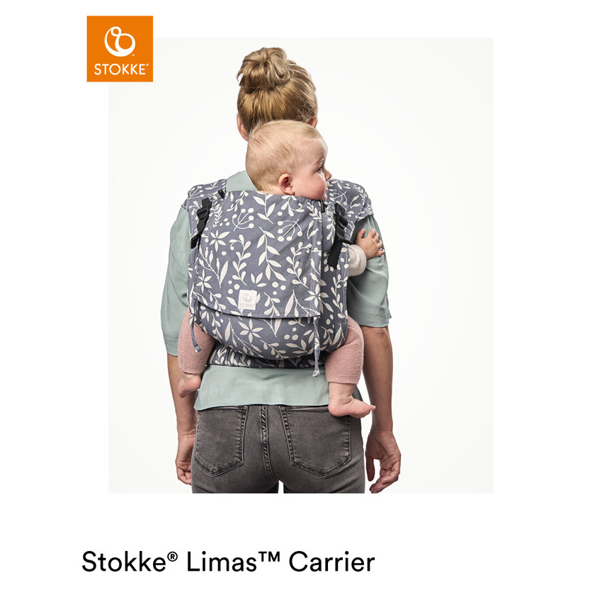 Porte-bébé Limas Carrier Plus - Grey Tweet 
