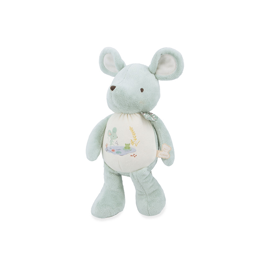 Petite peluche sonore Souris verte  