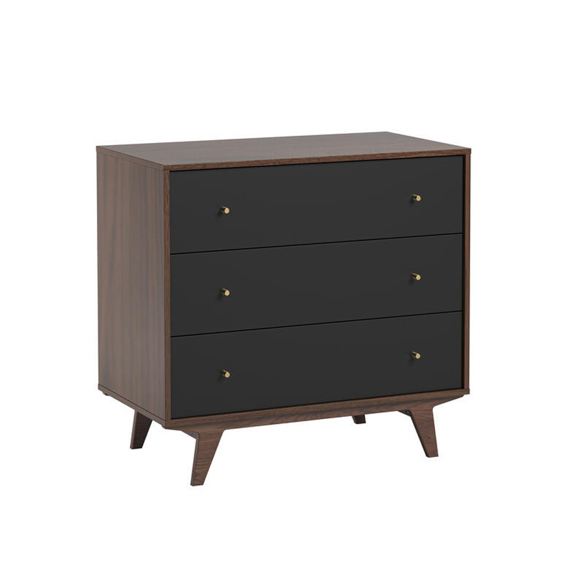 Commode Mid Noix/Noir 