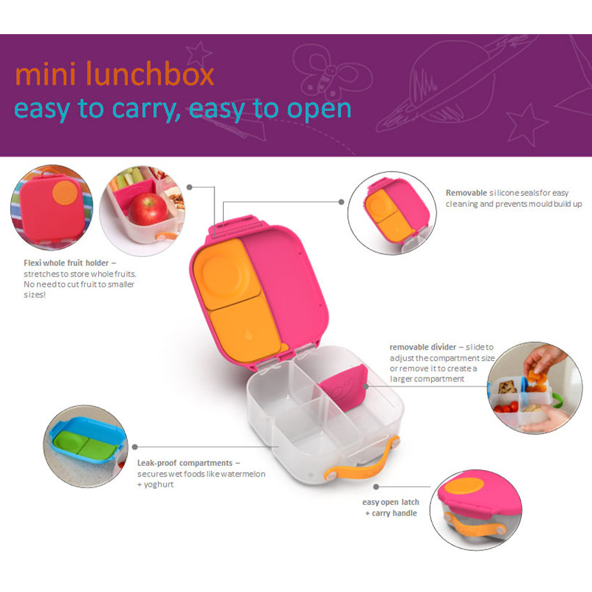 Mini-boîte à lunch Emerald Forest 3ans+ 