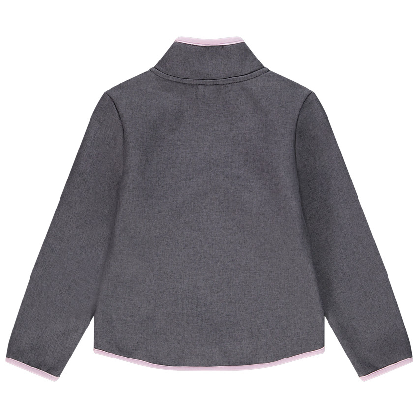 Gilet doublé micropolaire pour enfant fille 