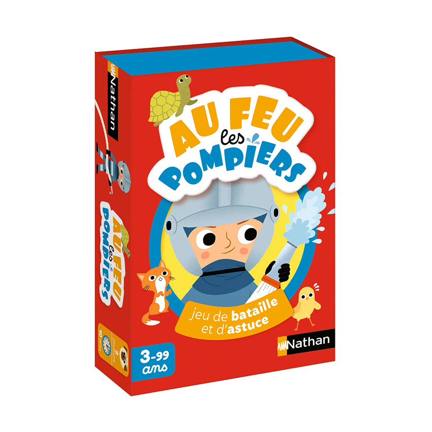 Jeu de cartes Au feu les pompiers 