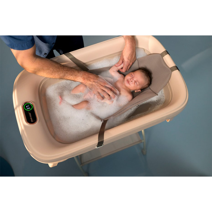 Baignoire Indigo Plus + coussin nouveau né Terra 