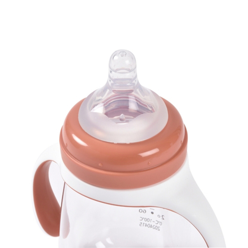 Biberon d'apprentissage 2 en 1 terracotta 210 ml  