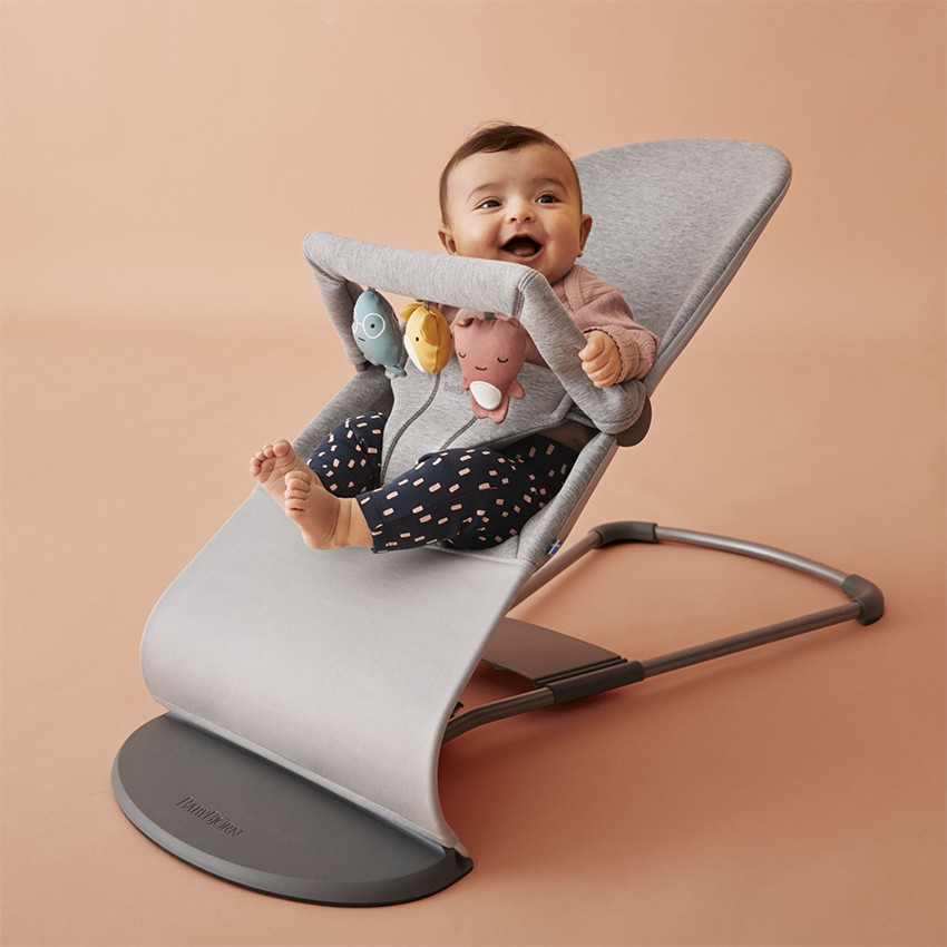 Transat Bliss en Jersey 3D - Gris Clair  