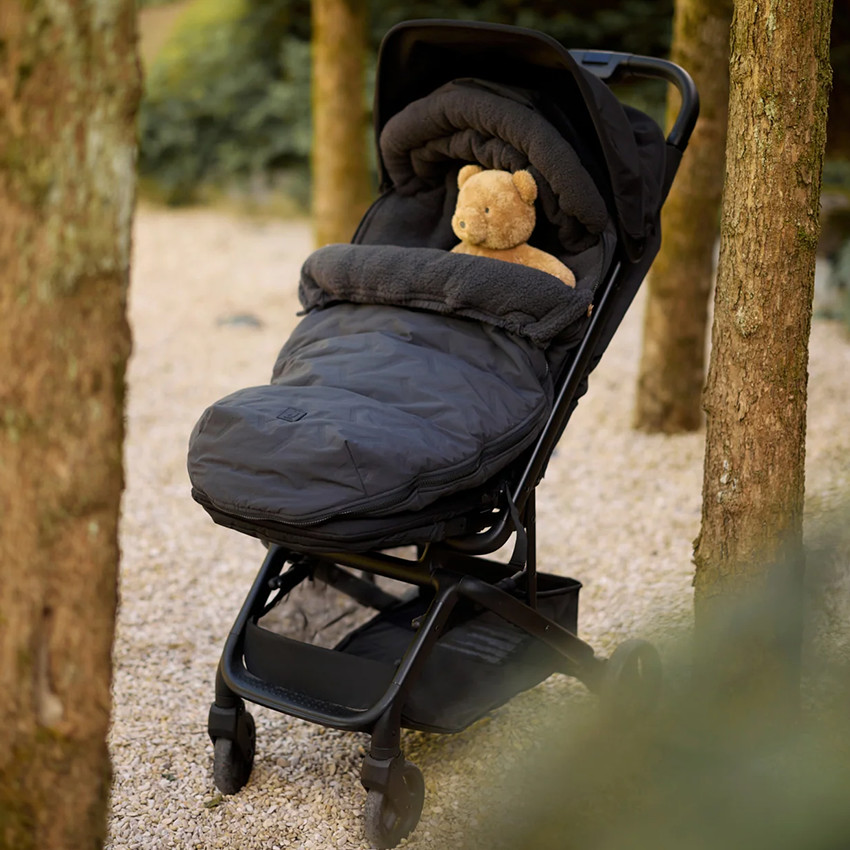 Chancelière Buggy/poussette Embossed - Nearly Black 