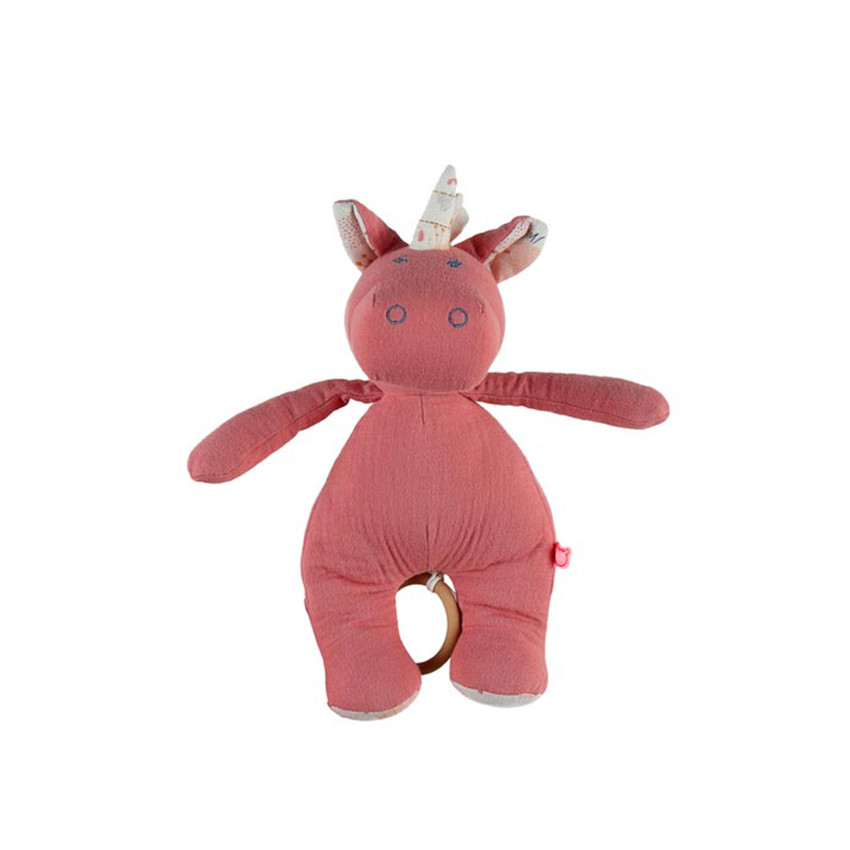 Peluche musicale Lina & Joy en mousseline 