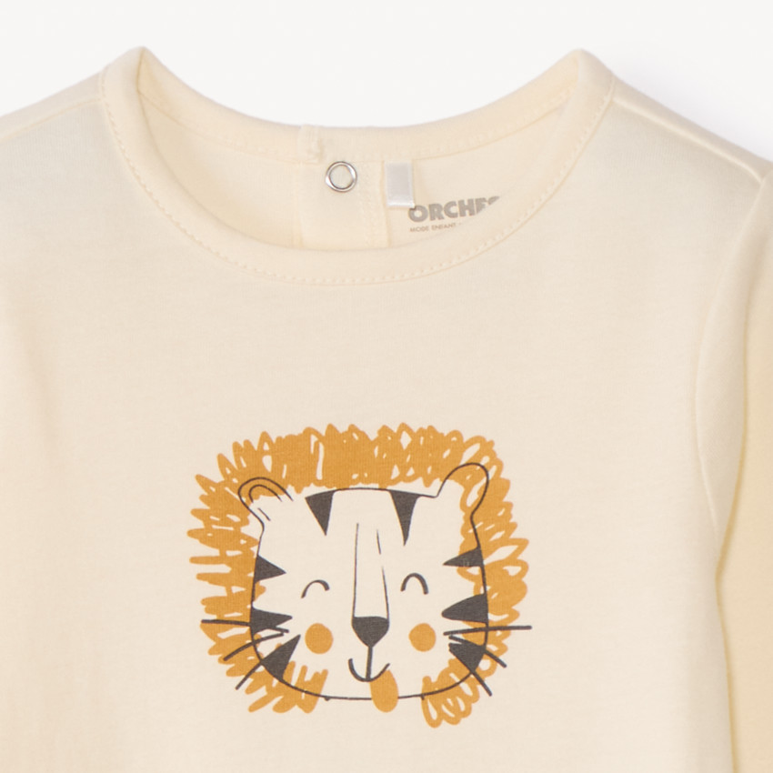 Dors bien en jersey printé pour bébé garçon 