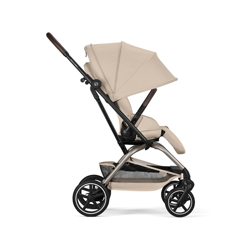 Poussette à siège rotatif Eezy S Twist+ 2 - Almond Beige 