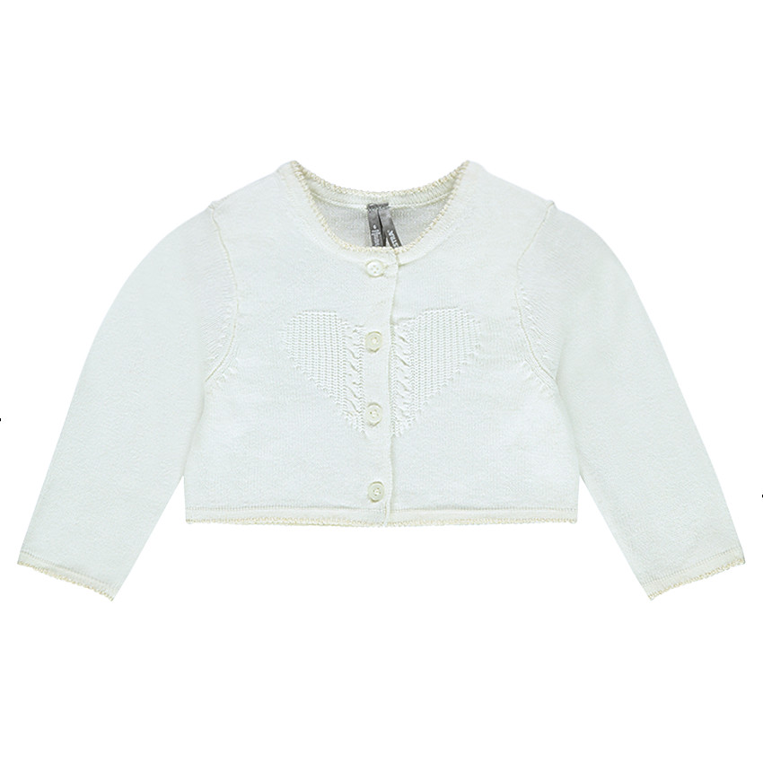 Gilet en coton et laine 