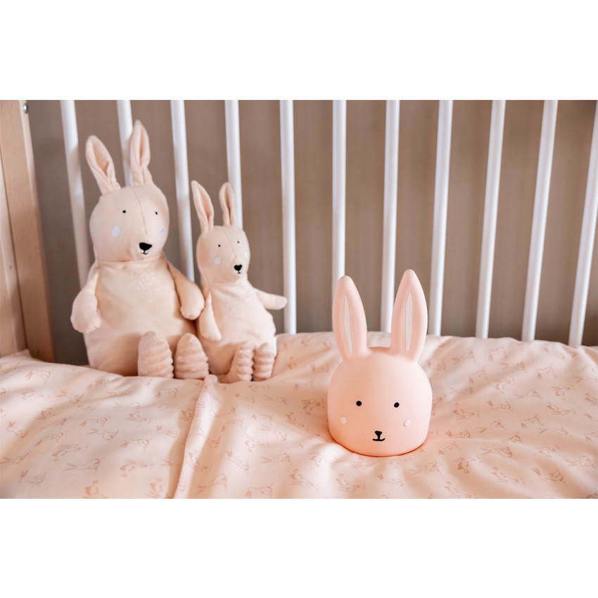 Veilleuse sans fil rechargeable Mrs Rabbit - Rose (Trixie) - Image 4