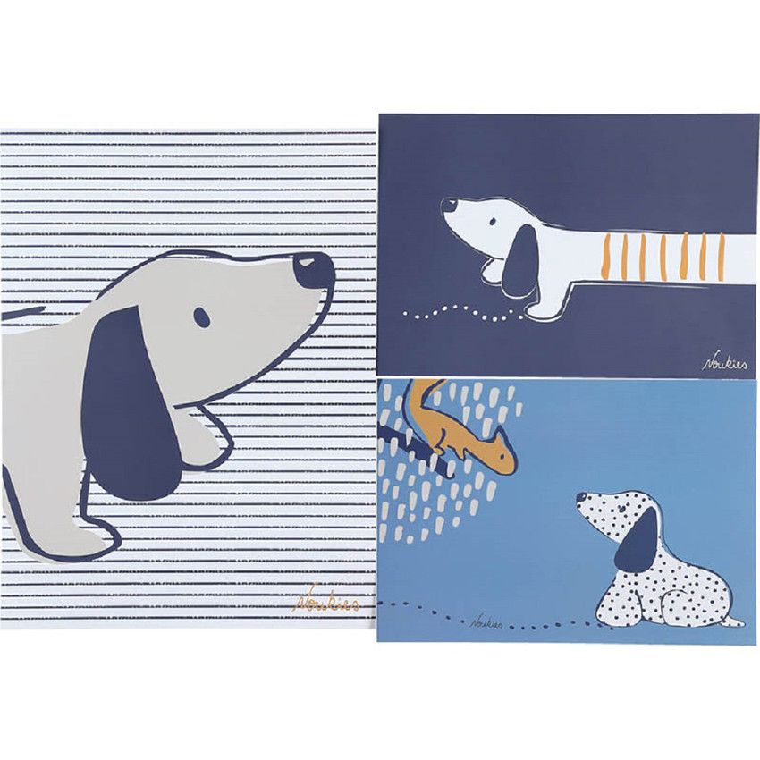 Set de 3 posters - Aston & Jack 