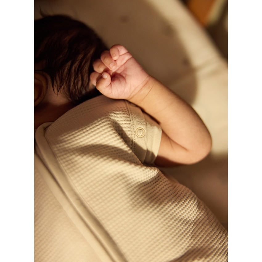 Gigoteuse Naissance Cocoon Little Waffle 0/3M Sand 