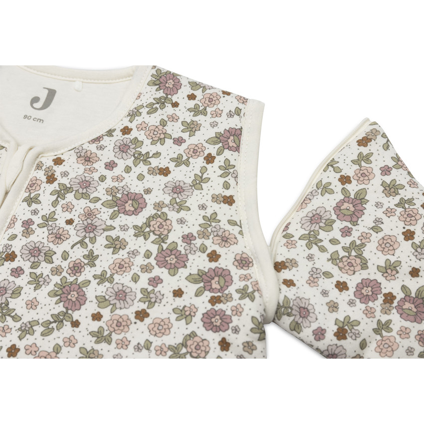 Gigoteuse à manches amovibles Retro flowers 90 cm 