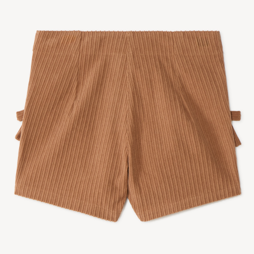 Short en velours côtelé fille 