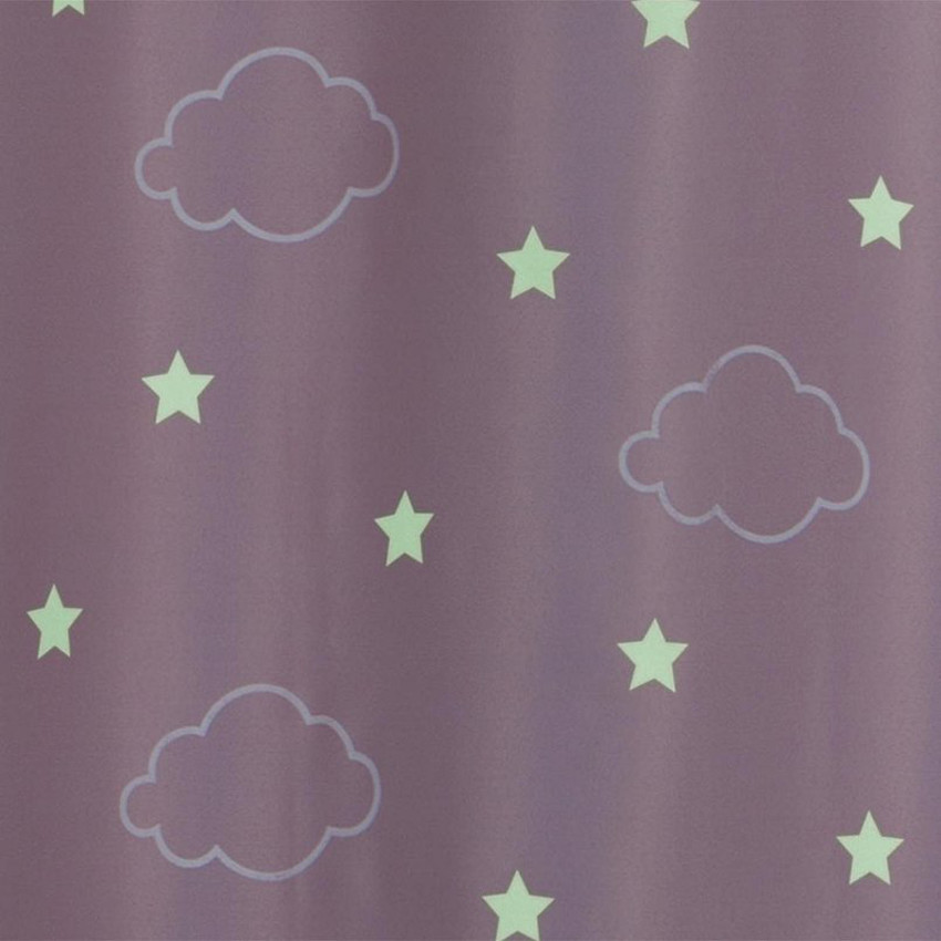 rideau phosphorescent rose