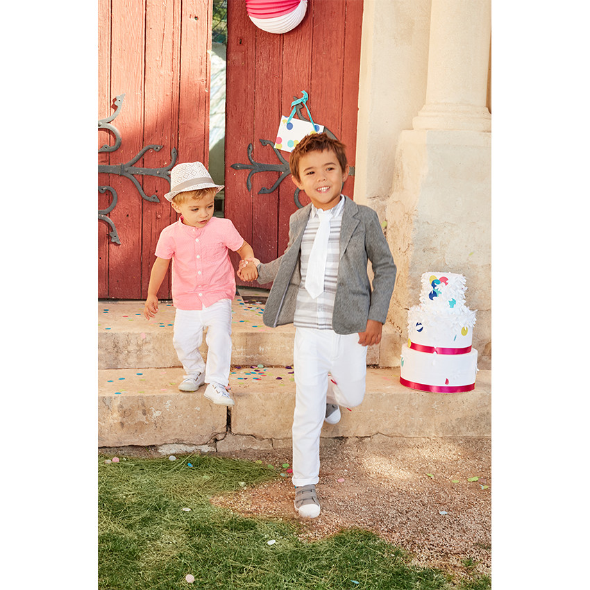 Baskets basses en toile à scratchs du 24 au 27 