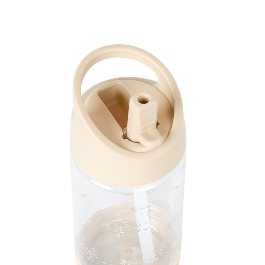 Gourde hérisson avec paille rétractable - 400ml 