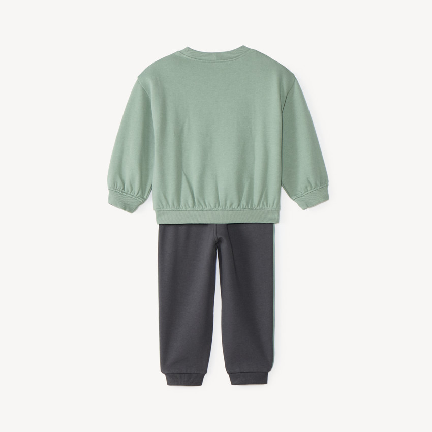 Ensemble de jogging bébé garçon broderie bouclette ourson 