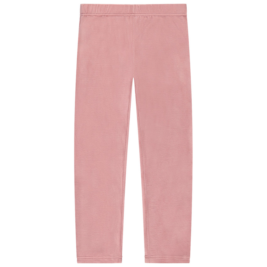 Set pyjama 2 pièces en velours printé pour fille 