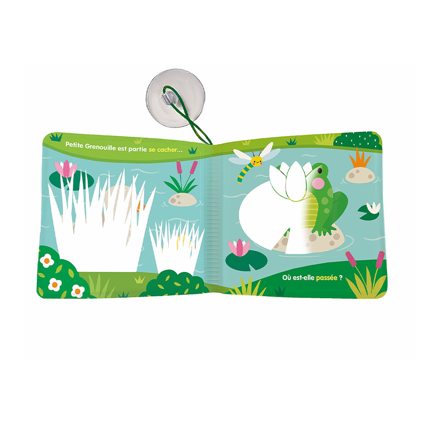 Livre de bain magique "Cache-cache au bord de l'eau" 