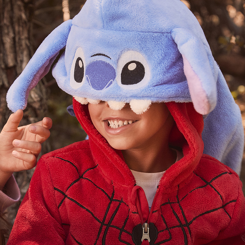 Surpyjama en sherpa Spider Man Marvel pour garcon