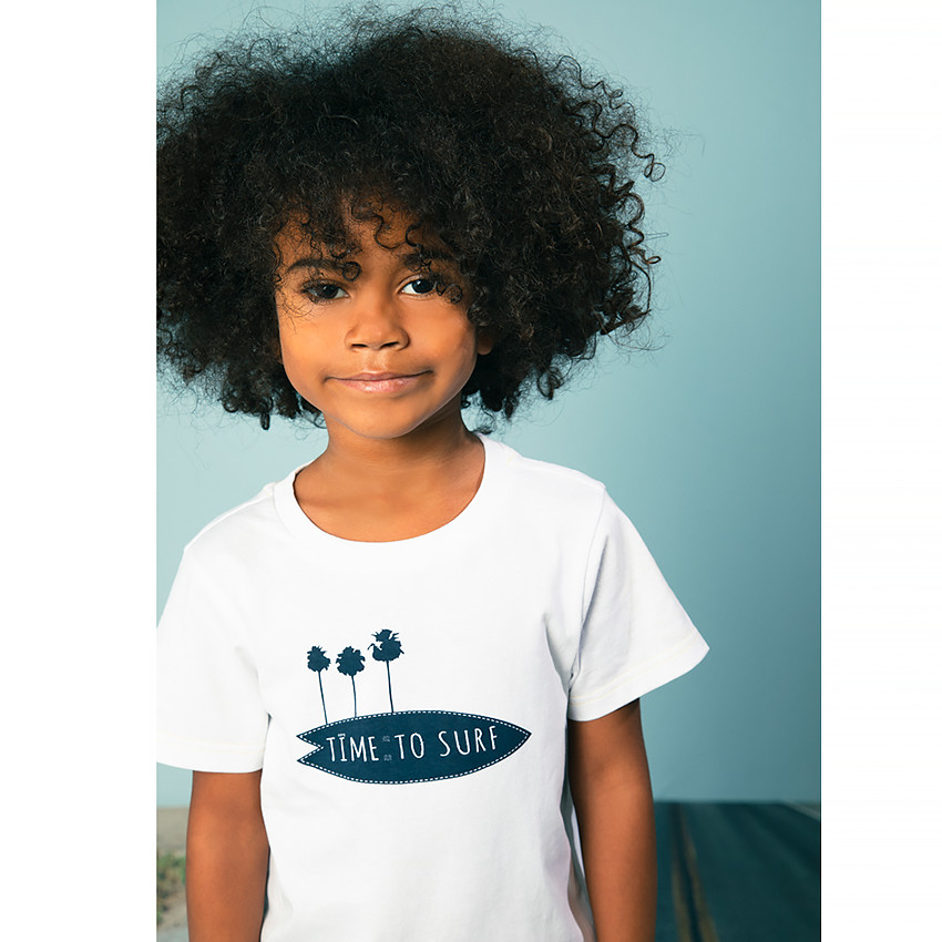 Ensemble de plage t-shirt + short pour garçon 