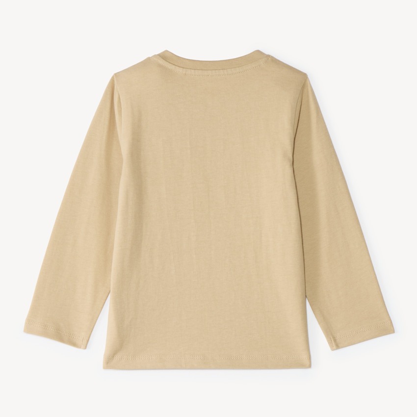 T-shirt manches longues bébé garçon avec poche ludique 
