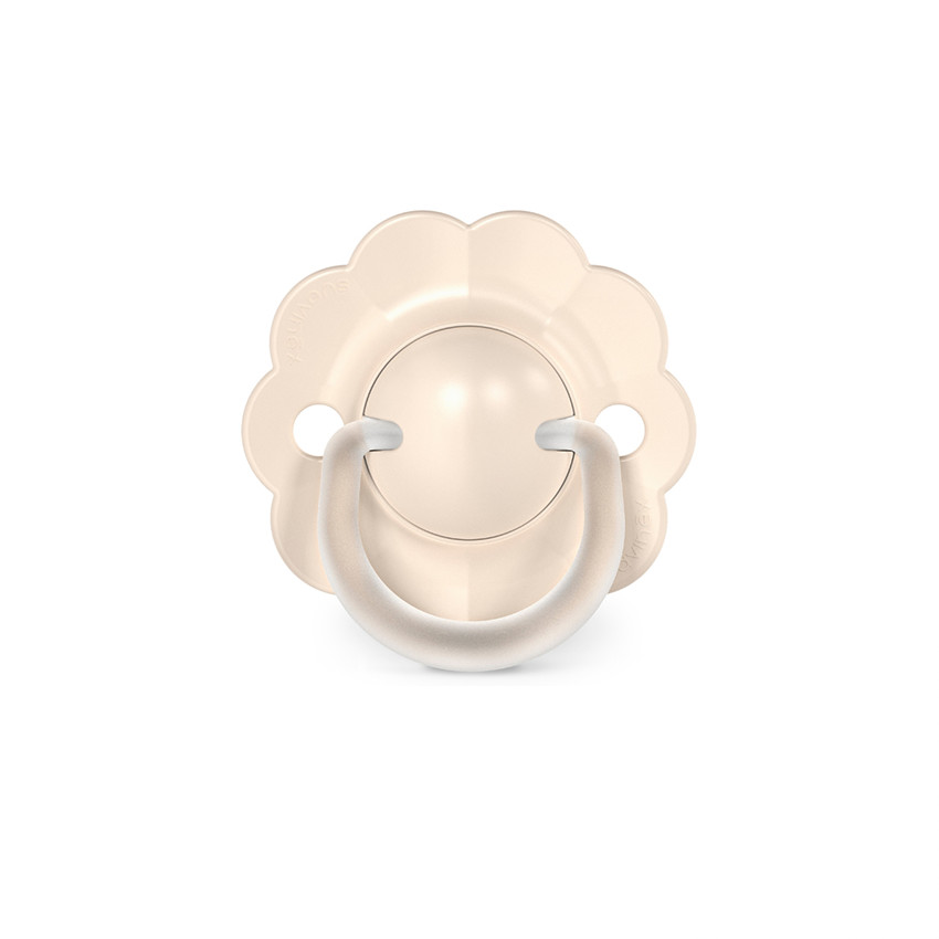 Sucette physiologique en silicone SX PRO Wonder 0-6 mois beige 