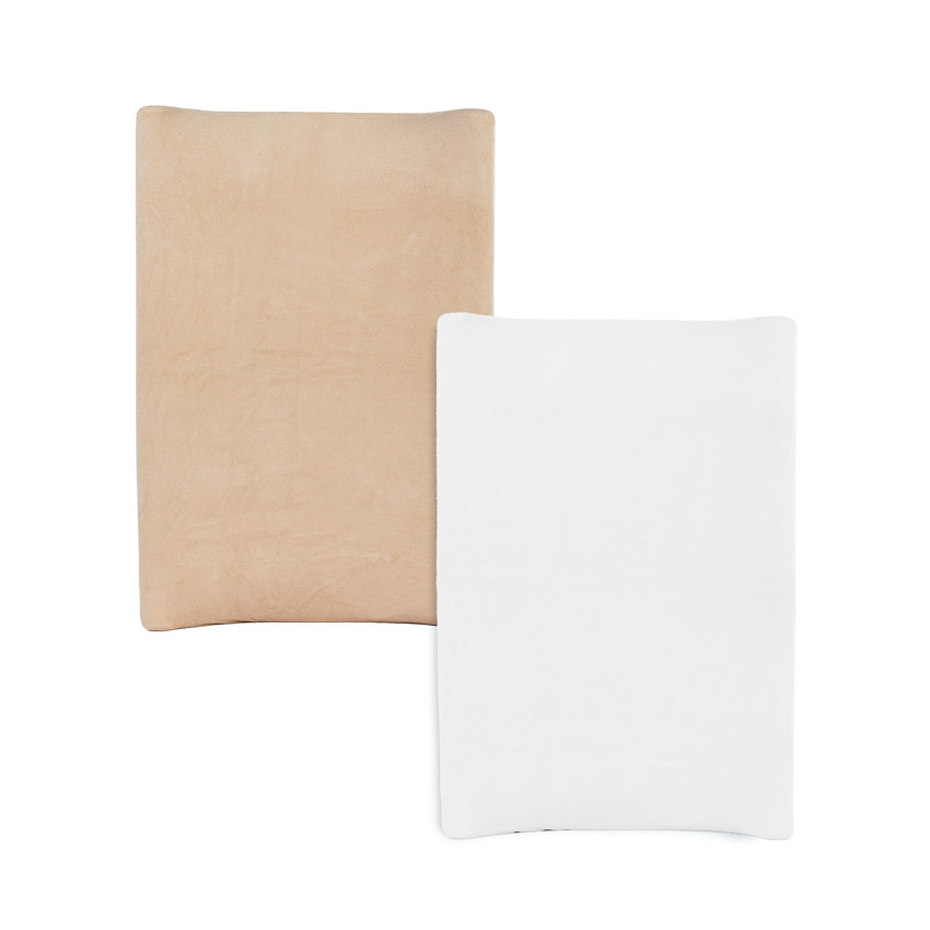 Lot de 2 housses de matelas à langer - 70 x 50 cm 
