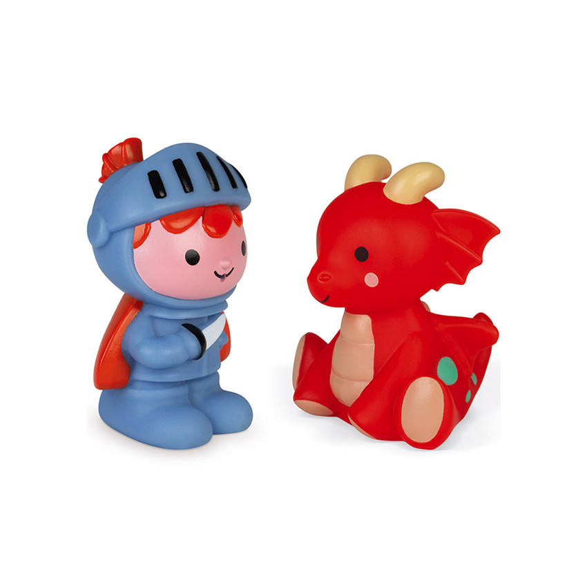 Set de 2 Gicleurs Chevalier et Dragon lumineux  