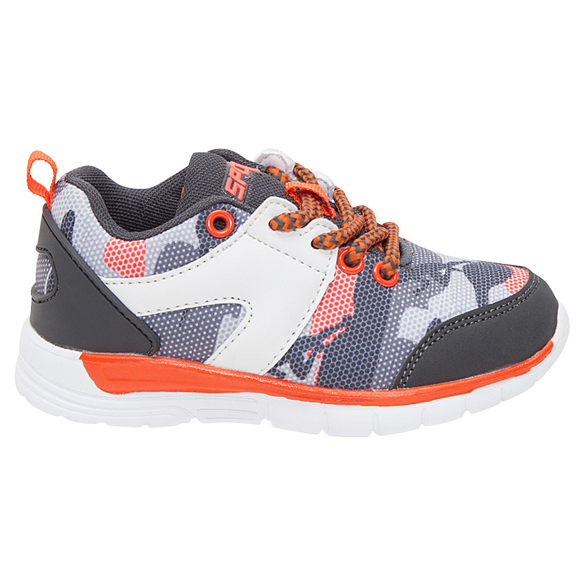 Baskets de sport à lacets motif army du 28 au 38 