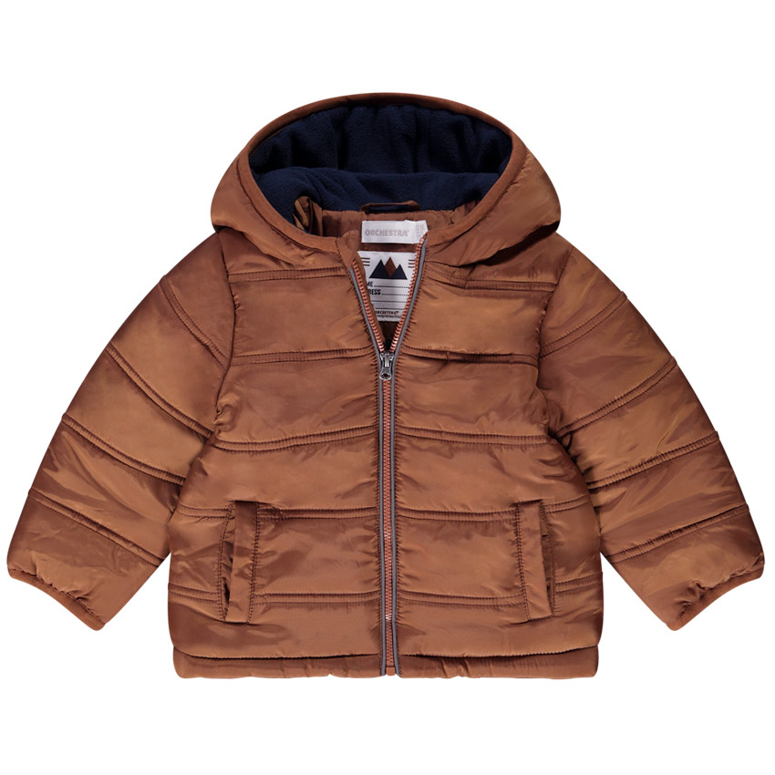 Doudoune matelassée et doublée micropolaire pour bébé garçon