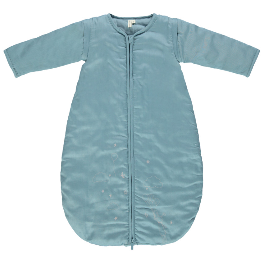 Gigoteuse manches longues amovibles en satin de coton TOG 3 
