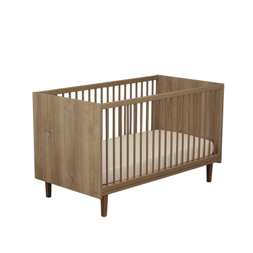 Lit évolutif Little Big Bed 140 x 70 cm Mokka aspect chêne mokka 