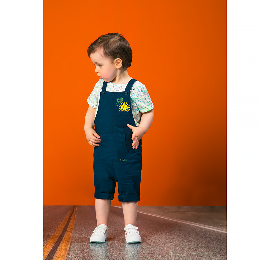 T-shirt en coton Smiley Baby pour bébé garçon 