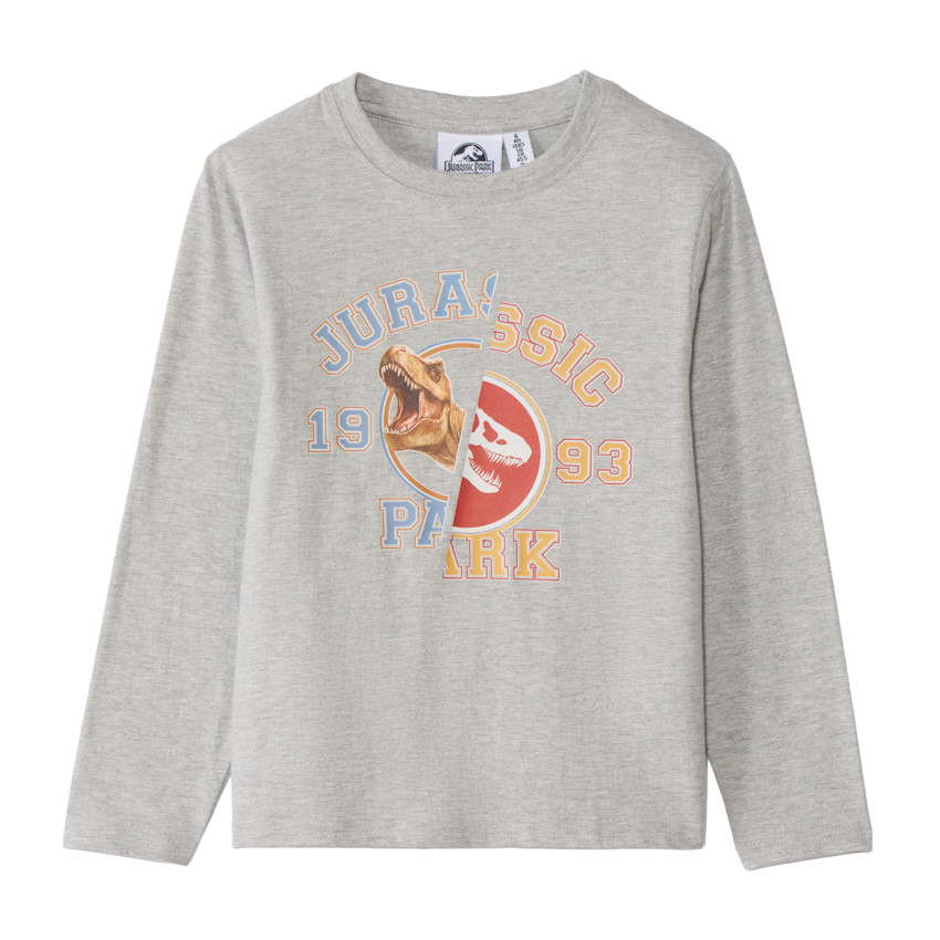 T-shirt manches longues Print dinosaure pour garçon 