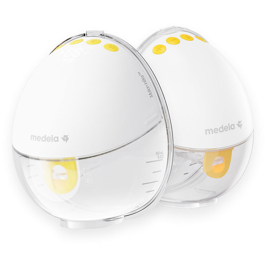 Tire lait électrique Motion InBra™ Double portable - Blanc