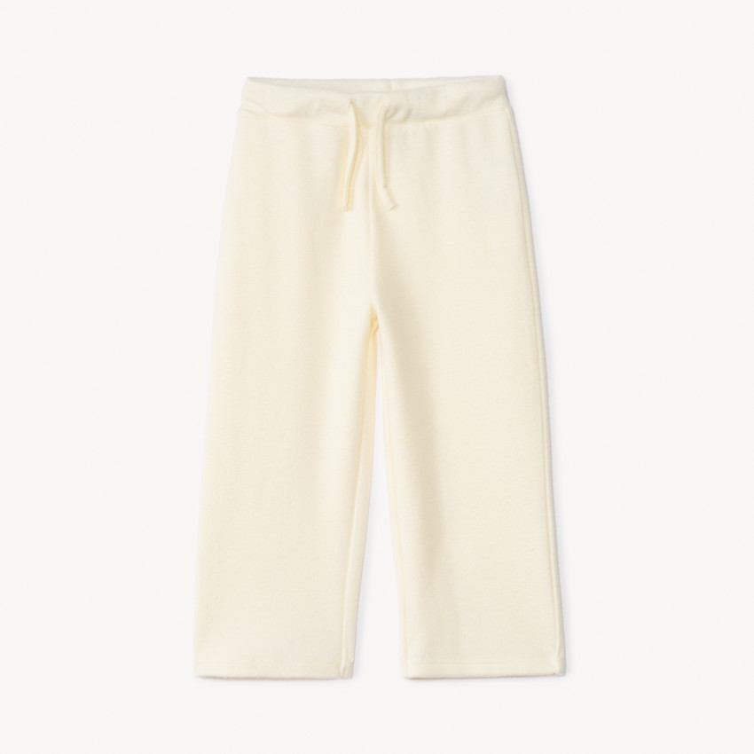 Jogging large en molleton uni pour bébé fille  