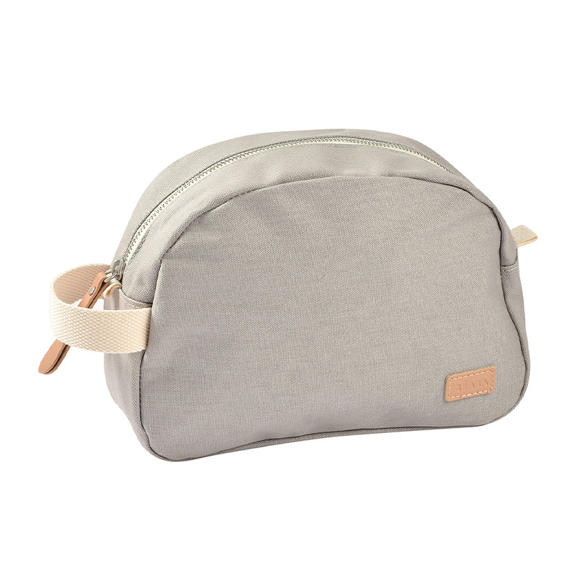 Trousse de toilette gris perle 