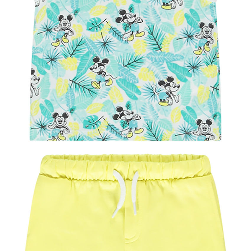 Ensemble de plage débardeur et bermuda Mickey Disney 