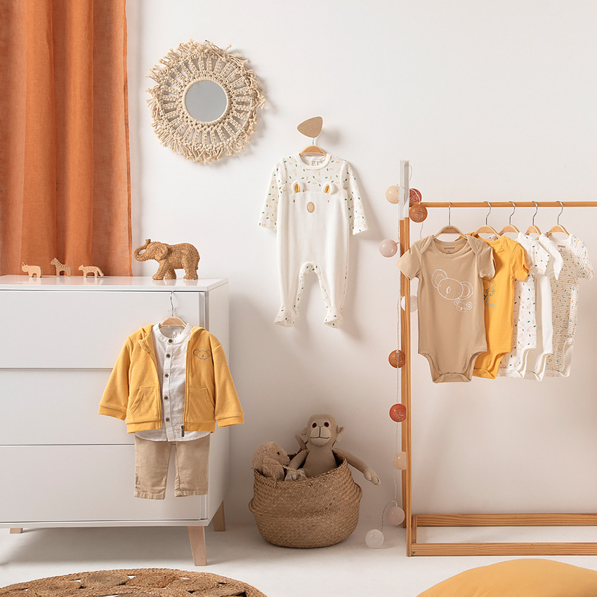 Lot de 5 bodies koala pour bébé garçon