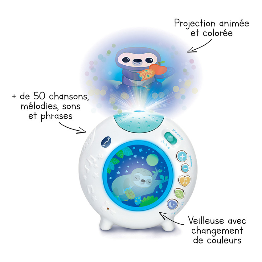Veilleuse Lumi Nuit enchantée - Bleu (Vtech Baby) - Image 2