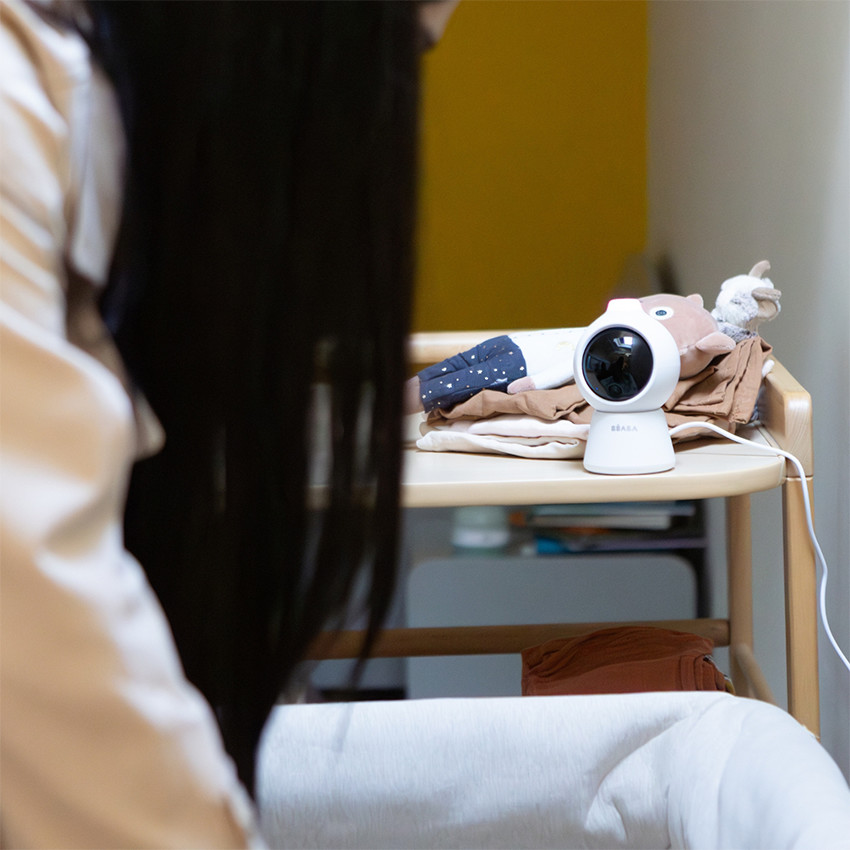 Babyphone vidéo Zen Smart AI - Blanc - Blanc (Béaba) - Image 3