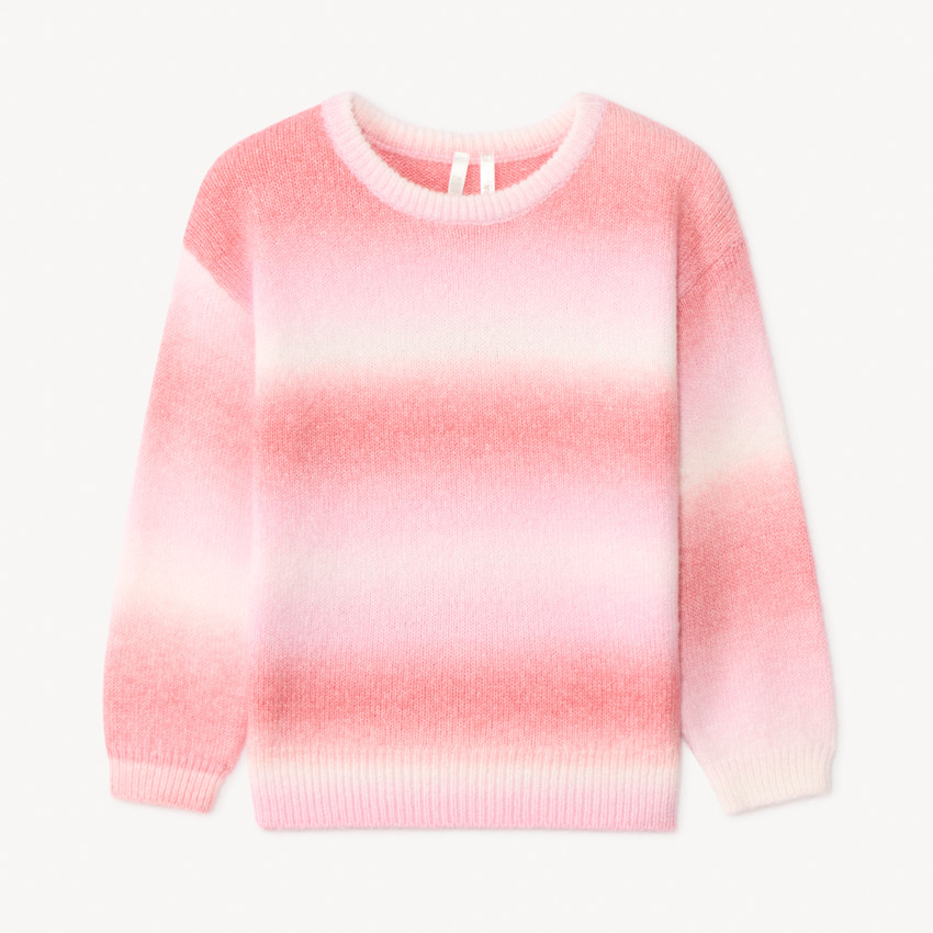 Pull à manches longues effet Tie and Dye pour bébé fille