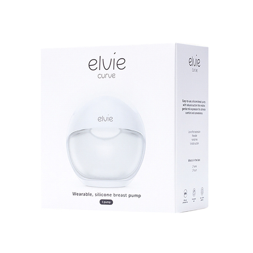 Tire-lait manuel silicone-curve  