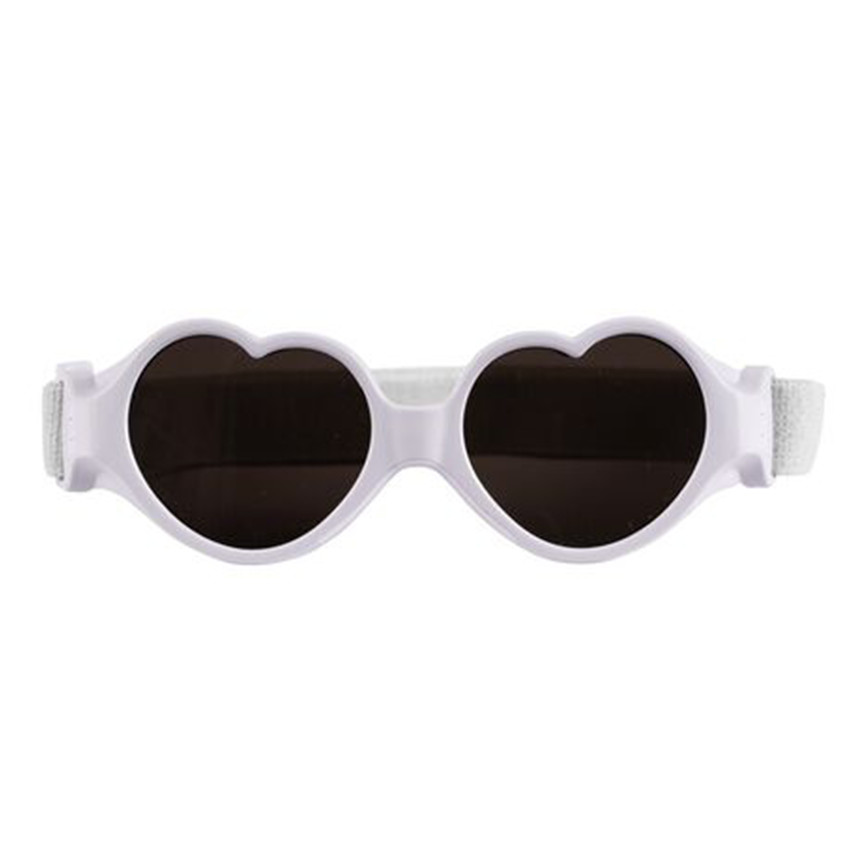Lunettes de soleil avec bandeau Baby 0-9M Cœur - Lilas