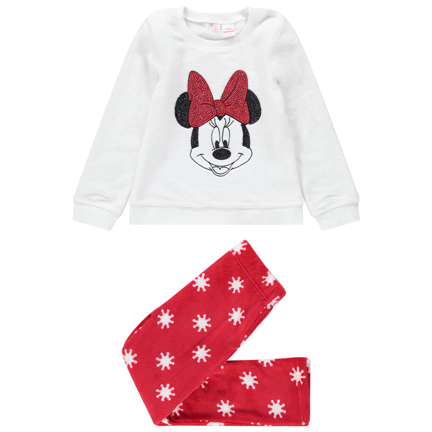 Mickey et Minnie Mouse Disney - Pyjama polaire femme, sherpa