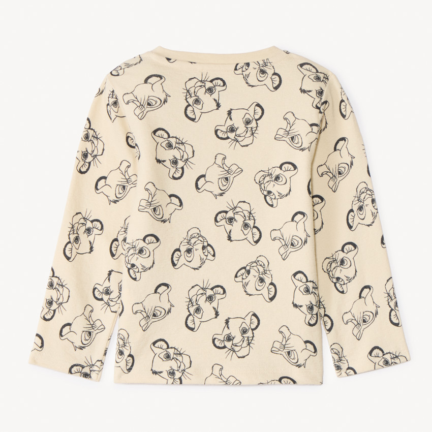 T-shirt manches longues imprimé Simba Disney pour bébé garçon 